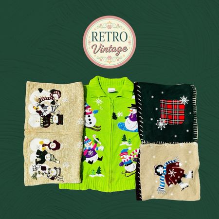 Christmas vintage & unique jumper style |E|