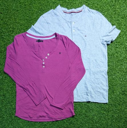 6675 - Tommy Hilfiger Half and Full Sleeves T-Shirts