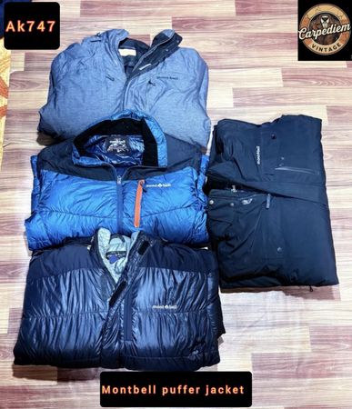 Montbell puffer jacket ak747