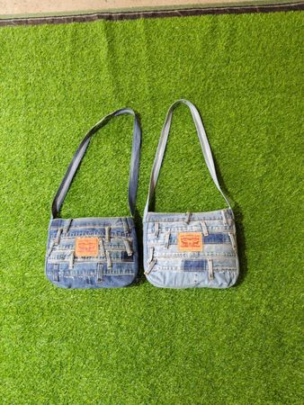 Upcycled Levi's Denim Bags