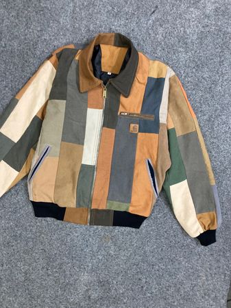 Upcycled Carhartt Detroit Jacket
