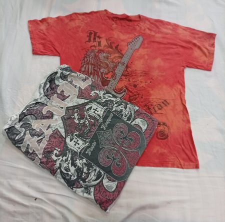 CR12228 Vintage Skull T-Shirts