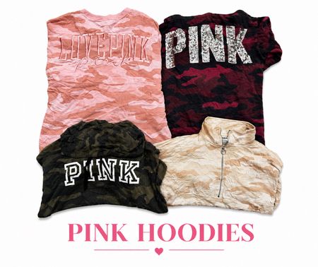 PINK HOODIES
