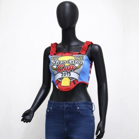CR1941 Upcycled Crop Top