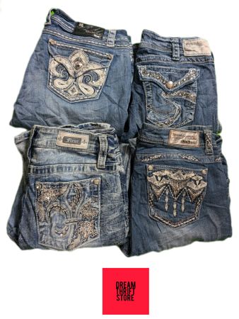 DESIGNER WOMEN'S Y2K INSPIRED JEANS BRAND'S INCLUDED GRACE, FLEUR,ETC