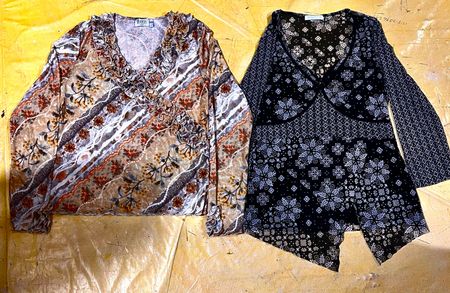 Blusas de manga longa