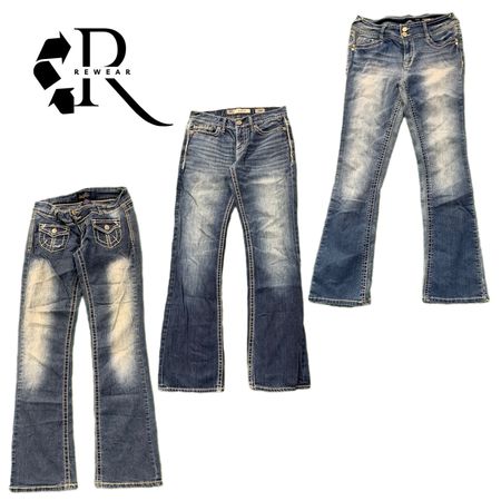 Y2K NYC IT Girl Denim Jeans RW-2503