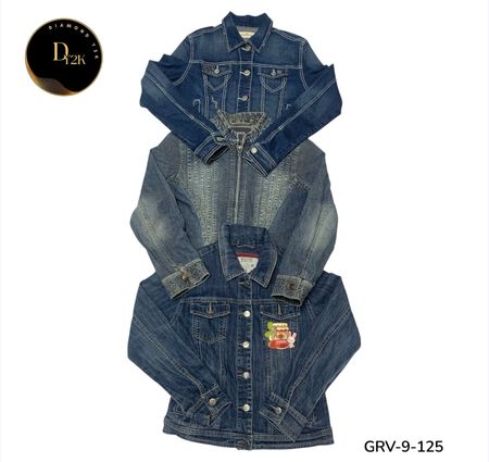 Y2K Denim Jacket – Women’s Casual Vintage Collection (GRV-9-125)