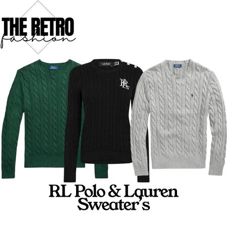 RL polo & Lauren Sweater’s.     #401