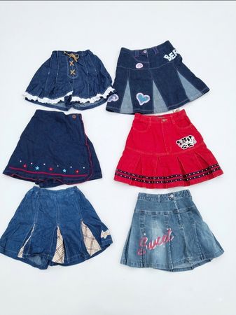 Mixed Mini Skirts & Denim Skorts Lot(VM-167)