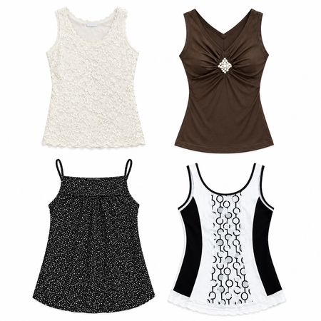Y2K Venda quente Tops 10 pcs A 1495