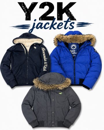 Hollister Abercrombie &fitch SuperDry jackets