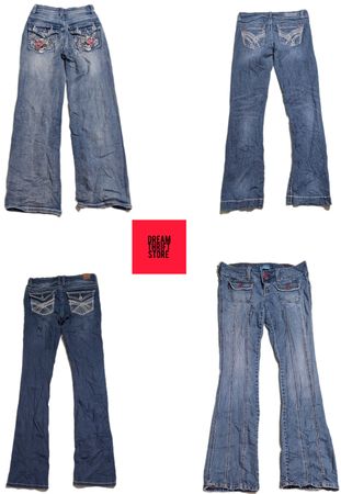 JEANS DA DONNA ISPIRATI AL Y2K DEL DESIGNER