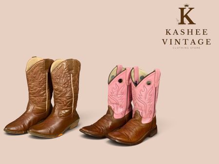 vintage western boots