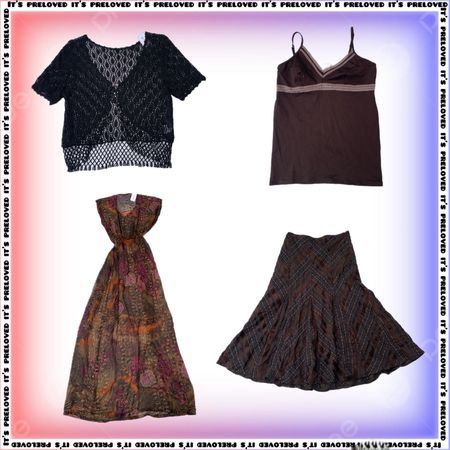 Old Photograph Energy - tops, dresses, skirts (SS-2665)