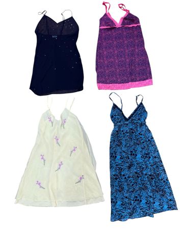 Y2K Slip Dress 15 pcs At 1381