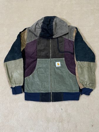 Veste à capuche en velours côtelé Carhartt recyclé 🐒