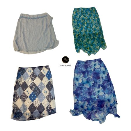 Women’s Lightweight Poly Skirt – Classic Y2K Vintage Style. (GRV-8-069)