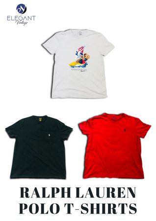 Ralph Lauren Polo Round Neck T-shirts - EVM1203