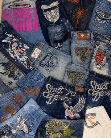 Y2K Vintage Designer Denims