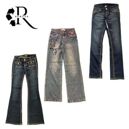Y2K Paris Hilton Denim Jenas RW-2550