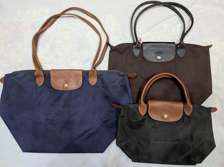 Longchamp Le Pliage Bundle – 12 Pre-Owned Bags | Mixed Sizes, Colours