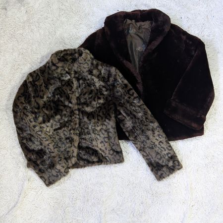 ***Y2K Faux & Real Fur Coat Jackets – Retro Winter Mix