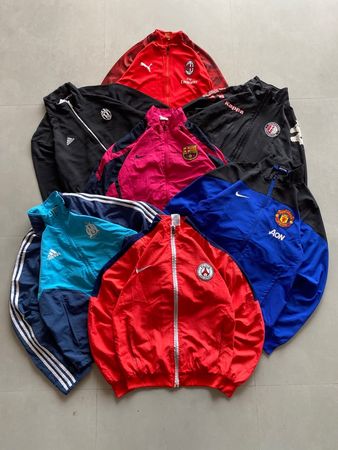 Mix branded track jacket