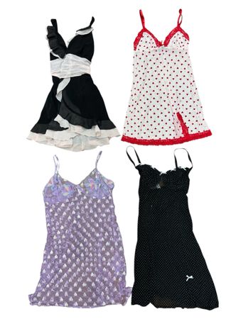 Y2K Mesh Slip Dress 10 pcs At 1229