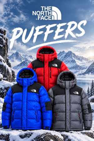 Les vestes Puffer The North Face