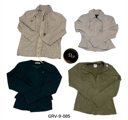 Y2K Cotton Jacket – Retro Vintage Style Jacket (GRV-9-085)