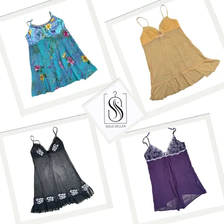 Y2K Mix Lingerie Tops