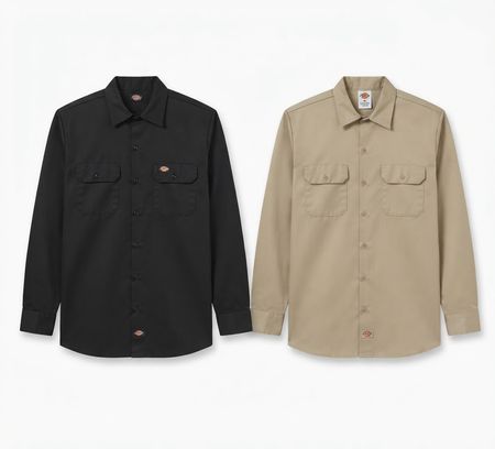 (FV-2727) Camicie Button Up Dickies