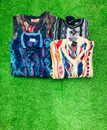 Coogi style sweaters