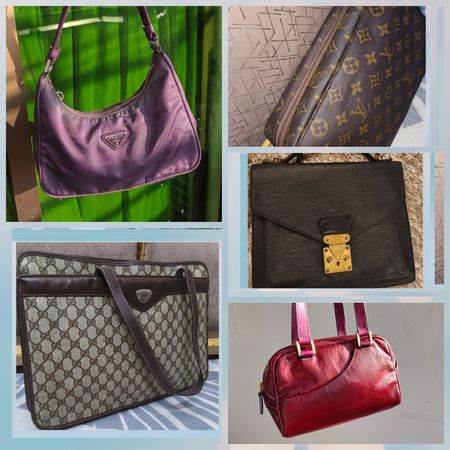 Dior prada lv gucci bags
