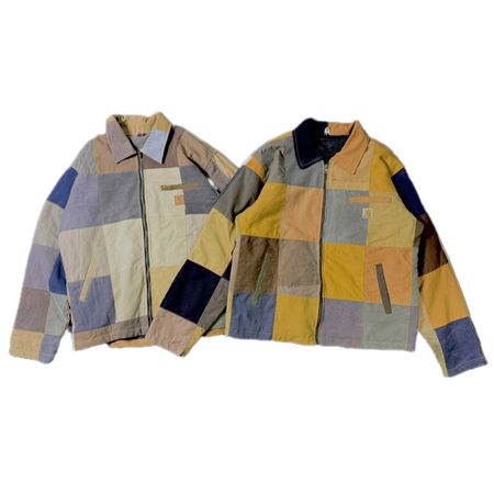 Upcycled Carhartt Patchwork Detroit Jackets