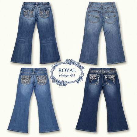 Jeans a campana vintage Y2K