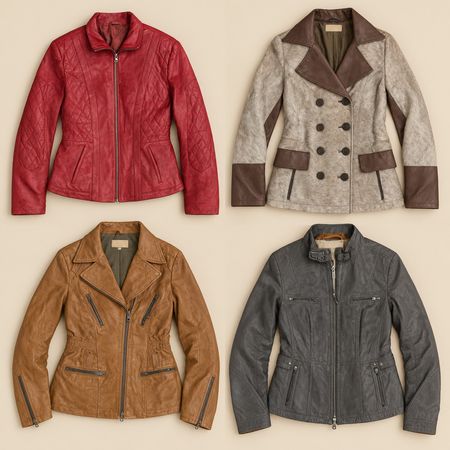 Y2K Mix Style Leather Jackets