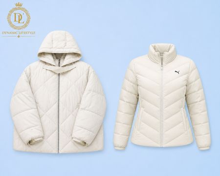 puffer jackets marco polo & puma