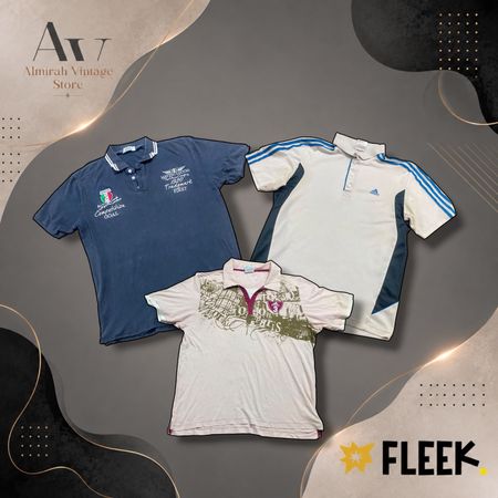 Adidas and unbranded polo t shirts