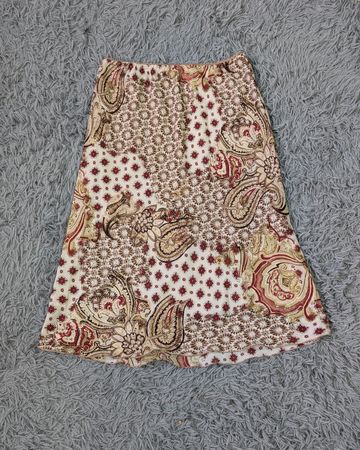 CN*1004*Y2K Italian Floral Skirt Fairy Grunge Boho Aesthetic