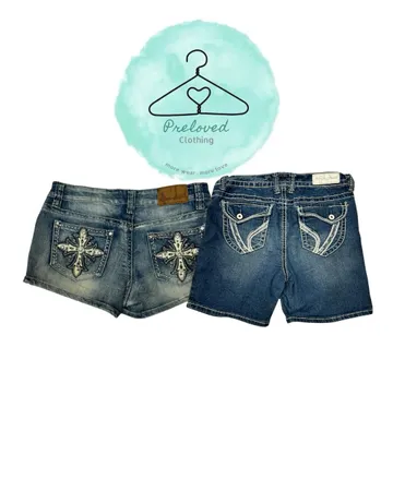 Y2K denim shorts 15 pcs (270826-12)