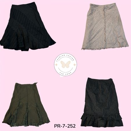 Women's Y2K Long Skirts – Vintage Maxi Skirt Collection (PR-7-252)