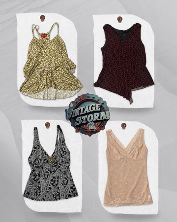 Y2K Grunge Blouse