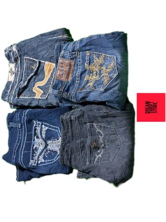 DESIGNER WOMEN'S BOOTCUT JEANS BRAND'S INCLUDED PREMIUM, MAURICES, ETC