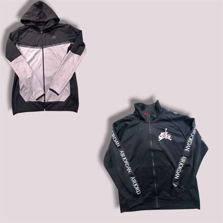 Mixed brand track jackets
