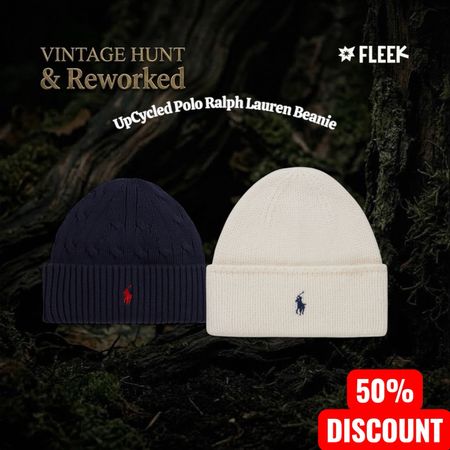 Bonnet Polo Ralph Lauren upcyclé