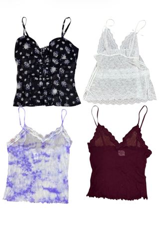Y2K Camisole unique Tops 15 pcs At 1273