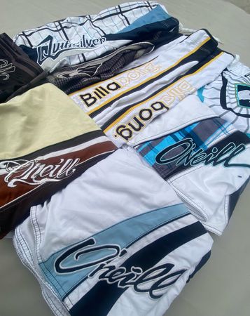Branded Embroidery Surfwear shorts (ONeill,Quiksilver ,big father and Billabong )