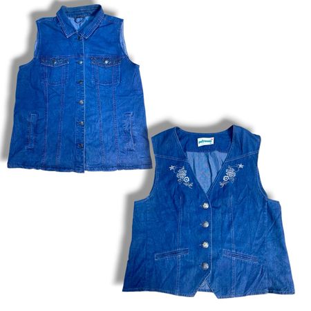 Denim vest